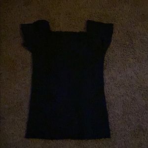 Off the shoulder one sized shirts